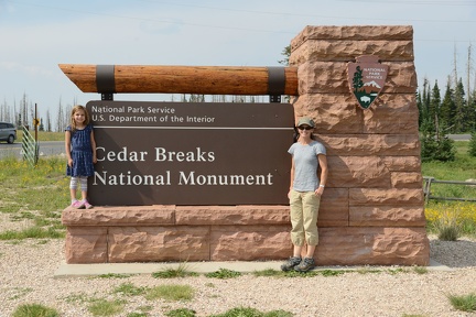 Cedar Breaks Sign